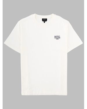A.P.C. A. P.C. Standard Fit T-Shirt Large - White