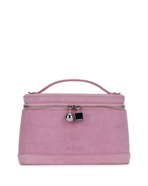 Jacquemus Le Petit Vanity Mini Vanity Bag - Purple