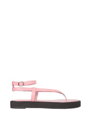 BY FAR Cece Thong Sandals - Pink