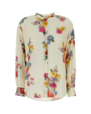 Isabel Marant Printed Crepe Catchell Shirt - Multicolor