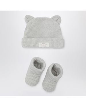 Teddy & Minou Two-Piece Set - White