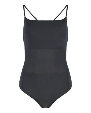 Live The Process Corset Bodysuit - Black