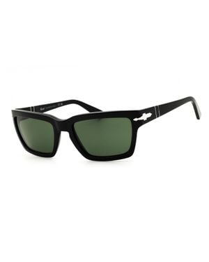 Persol Rectangular Acetate Sunglasses - Green