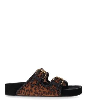 Isabel Marant Stylish Mini Sandals - Brown