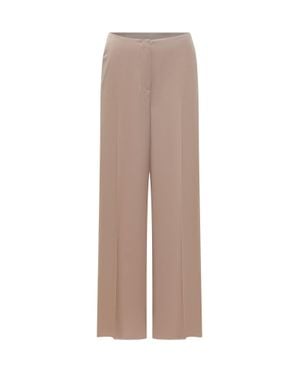 Pinko Wide-Leg Pants - Natural