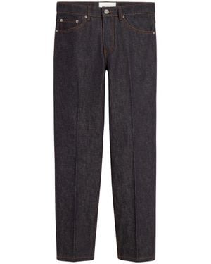 Ami Paris Cotton Denim Jeans - Blue