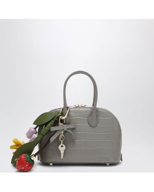 Self-Portrait Mini Bowling Bag - Gray