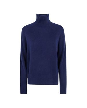 Seventy 100% Cashmere Crewneck Sweater - Blue