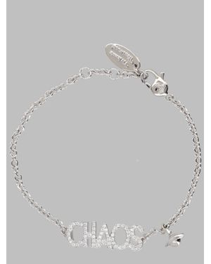 Vivienne Westwood Metallic Orbital Cuff Bracelet