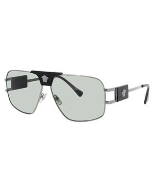 Versace 0Ve2251 Metal Sunglasses 63-12-145 With Case Included - Black