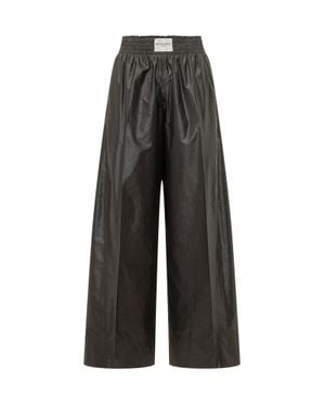 Givenchy Elasticated Waist Linen-Twill Pants - Black