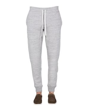 Tom Ford Heathered Jogging Pants - Gray