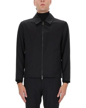 BOSS Virgin Wool Jacket - Black