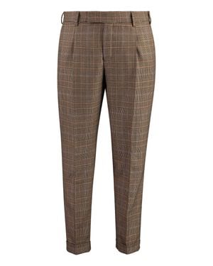 PT01 Virgin Wool Pants - Brown
