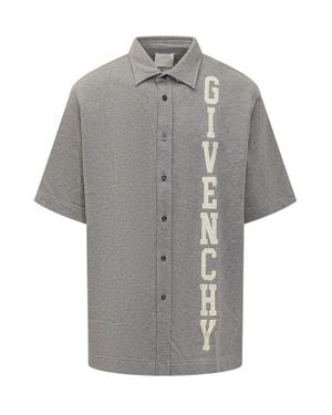 Givenchy Logo-Embellished Shirt - Gray