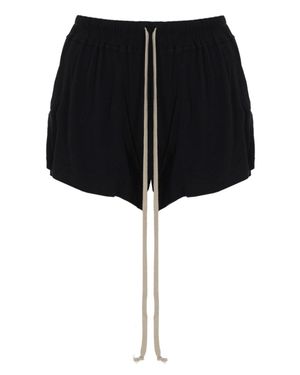 Rick Owens Drawstring Shorts - Black