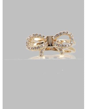 Ferragamo Elegant Statement Ring - Gray