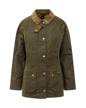 Barbour Beadnell Waxed Jacket - Green