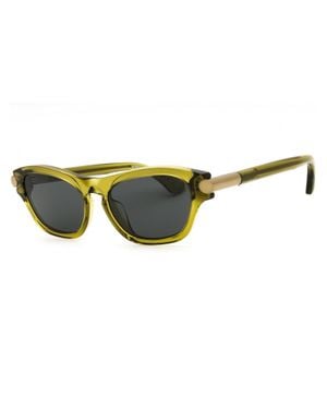 Burberry Oval Shape Sunglasses - Yellow
