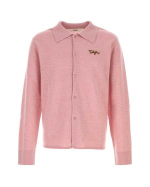 Séfr Wool Yak Knit Shirt For - Pink