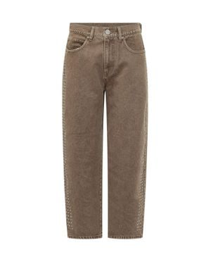 Pinko Estelle Egg Studded Pants - Brown