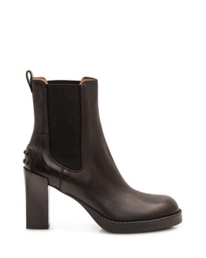 Tod's Style Rubber Ankle Boot T80 - Black