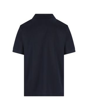 Prada Short Sleeve Polo Shirt - Blue
