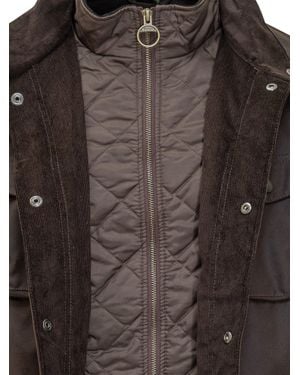 Barbour Quilted Zip-Front Vest With Front Pockets - Black