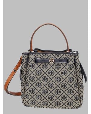 Tory Burch Romy Bucket Bag Mini - Gray