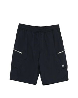 Moose Knuckles Topflight Cargo Shorts - Blue