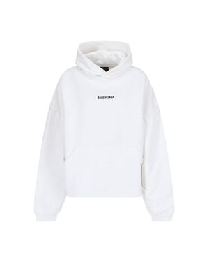Balenciaga Signature Sweatshirt - White