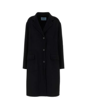 Prada Wool Blend Jacket For - Black
