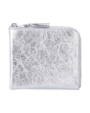 Comme des Garçons Mini Zip Wallet - Gray