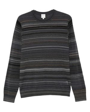 Paul Smith 100% Merino Wool Crewneck Sweater - Black