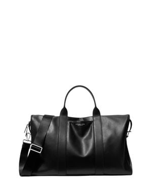Michael Kors Wool & Calf Leather Mini Bag For - Black