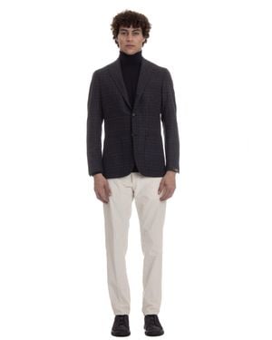 Barba Napoli Stylish Jacket For Fw24 - Black