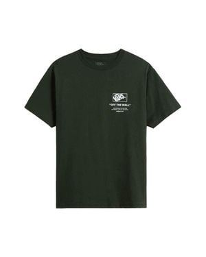 Vans T-Shirt With Logo - Green
