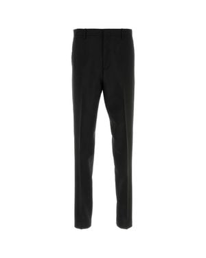 Fendi Mohair Blend Pant - Black
