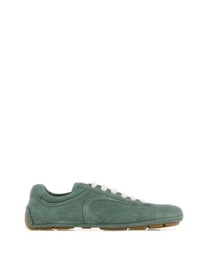 Prada Suede Sneakers - Green