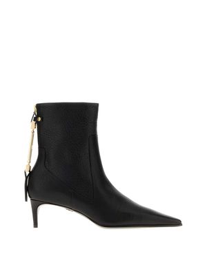 DSquared² Dsquared Leather Ankle Boots - Black