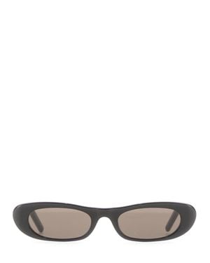 Saint Laurent Sl 557 Shade Acetate Sunglasses For - White