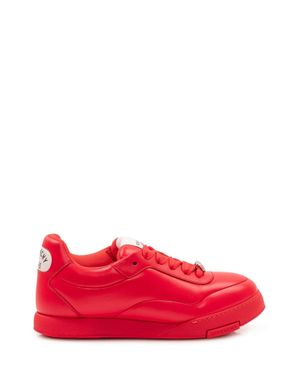 Givenchy Modern Sneaker Design With Luxe Materials - Red