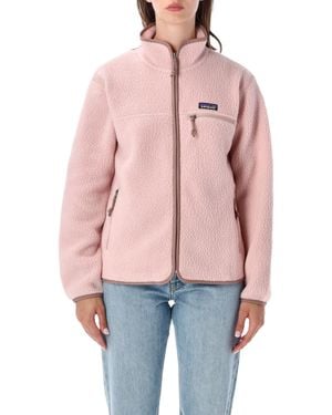 Patagonia Fleece Zip-Up Jacket - Pink