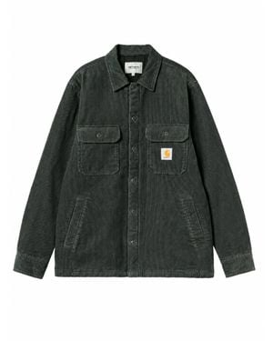 Carhartt Quilted Cotton Overshirt With Chest Pockets - Black