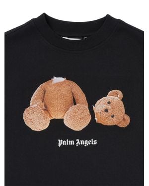 Palm Angels Bear T Shirt - Black