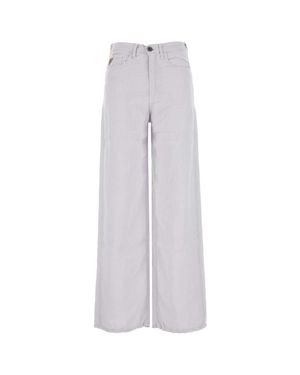 Lois Linen Pants - White