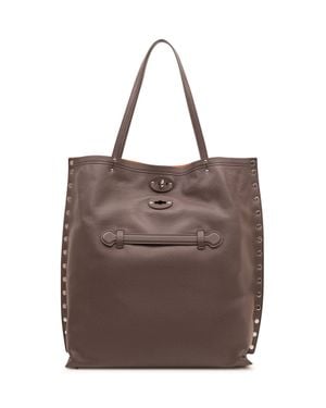 Zanellato A Spasso Saeta M Shoulder Bag - Brown