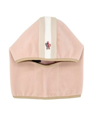 Moncler Kids Fleece Balaclava - Pink