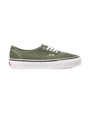 Vans Authentic Low-Top Canvas Sneakers - Green