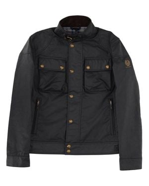 Belstaff Waxed Cotton Racemaster Jacket - Black